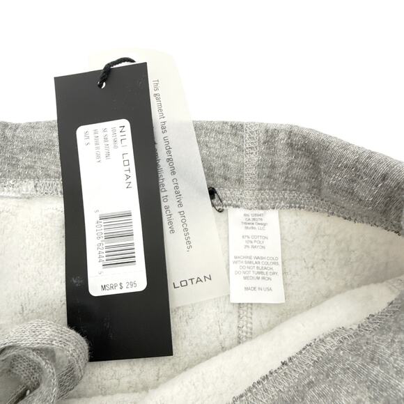 NILI LOTAN SF Sweatpant in Heather Grey S - Picture 6 of 9